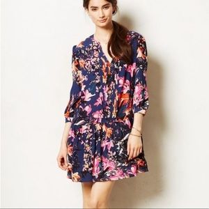 Anthrolopogie - Maeve - Caravane Floral Dress - Small - EUC